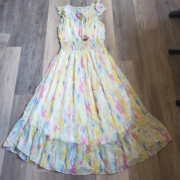 Anthropologie Dresses & Skirts - BY|ANTHROPOLOGIE WATERCOLOR MAXI DRESS